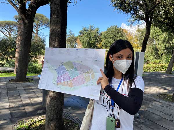 guida per bambini a Pompei