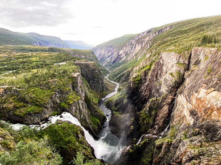 Voringfossen cascate norvegia