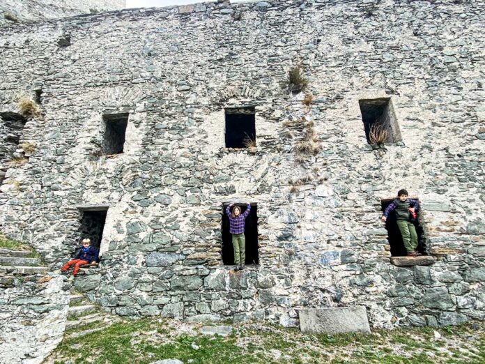 forte di fenestrelle con i bambini