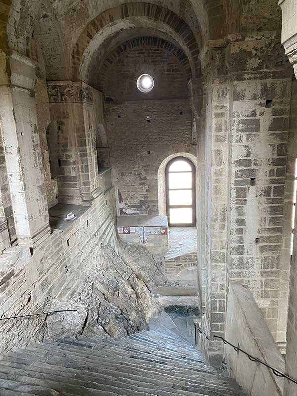 Sacra San Michele scalone dei morti