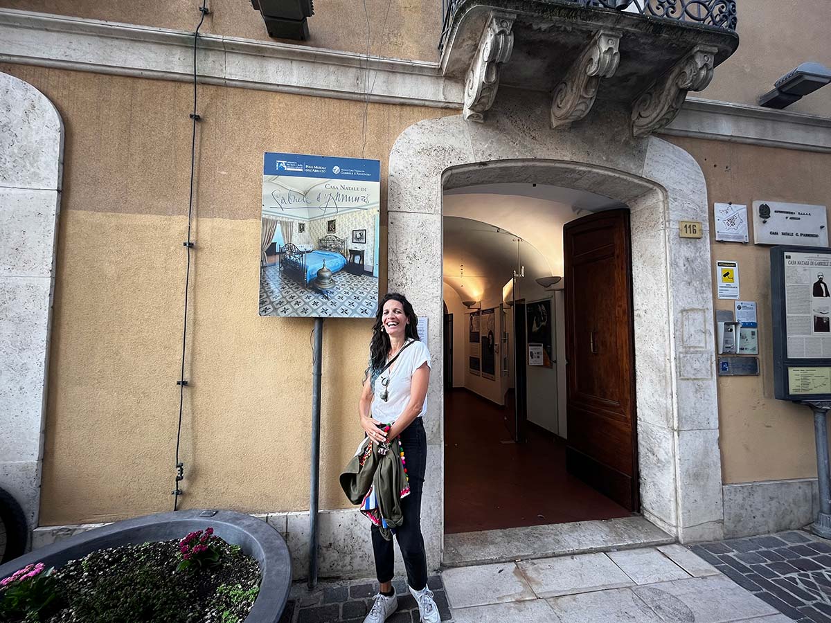 casa natale d annunzio Pescara1