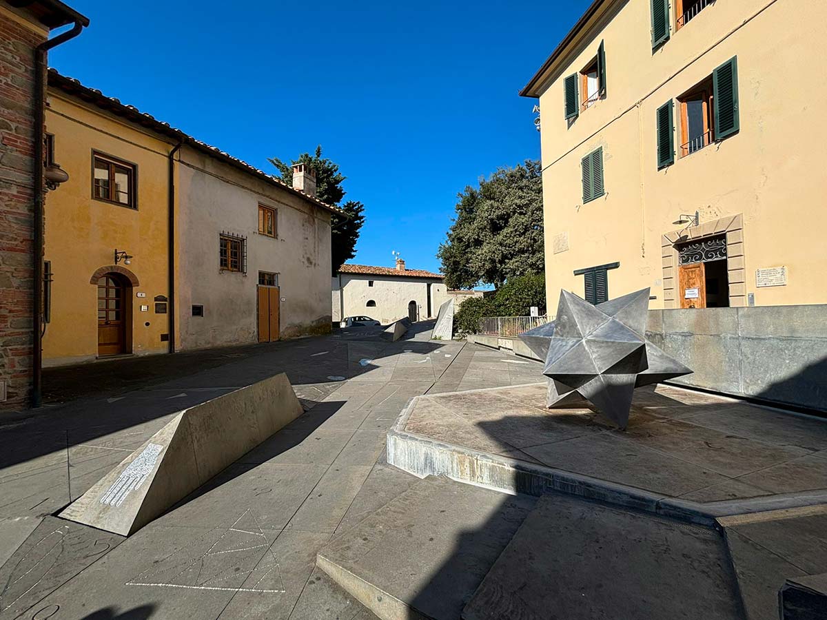 Piazza dei Guidi a Vinci