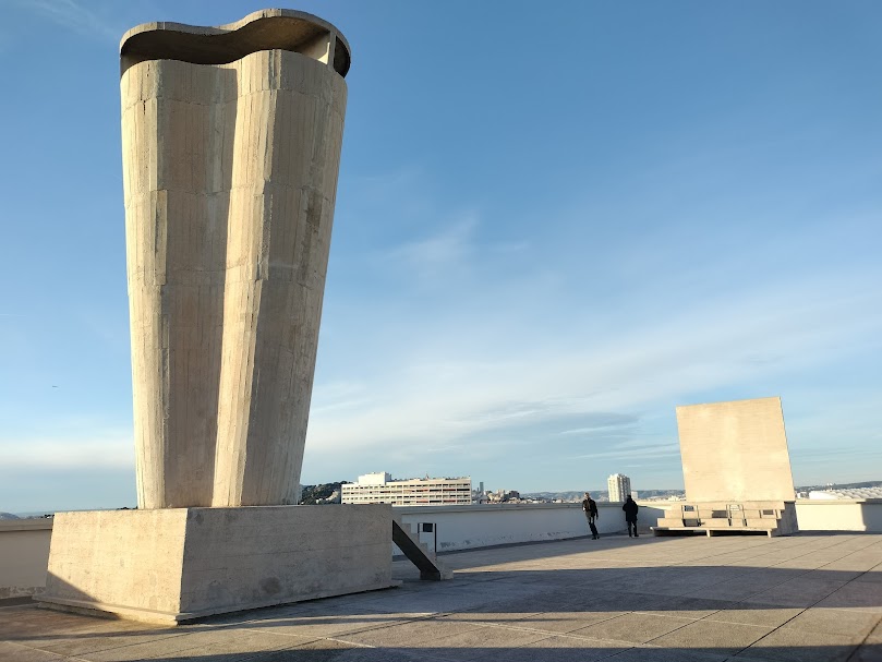 la citè radieuse terrazza